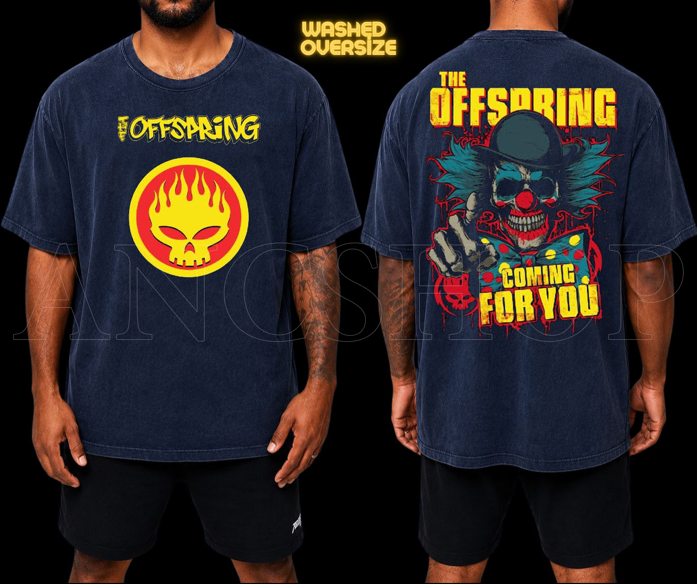OFFSPRING LACİVERT RENK TSHİRT